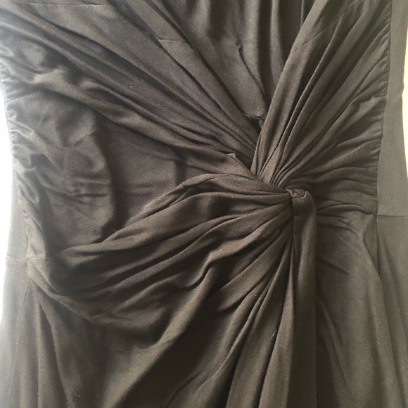 Kenneth Cole wrap twist gathered vowel neck dress size xs - Picture 6 of 10